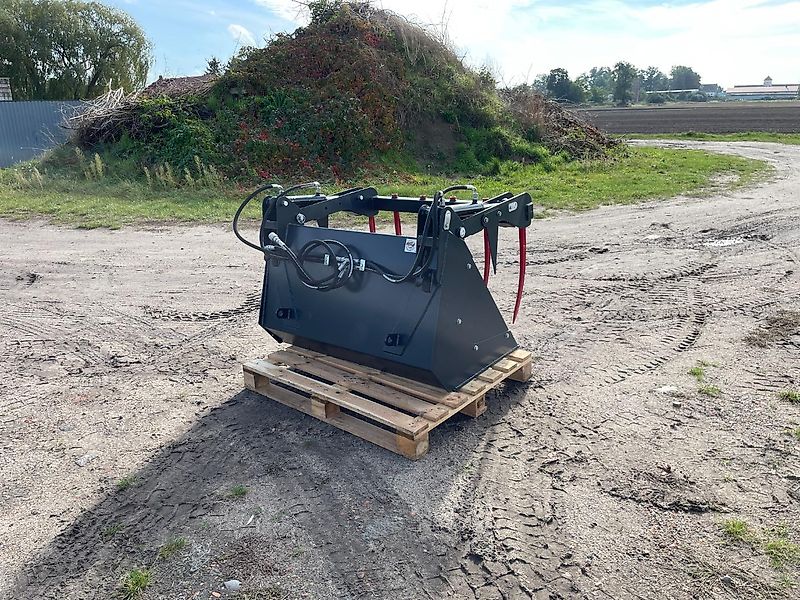 1986 Silageschaufel Greifschaufel Krokodilschaufel 1,20m - Weidemann Crocodil bucket