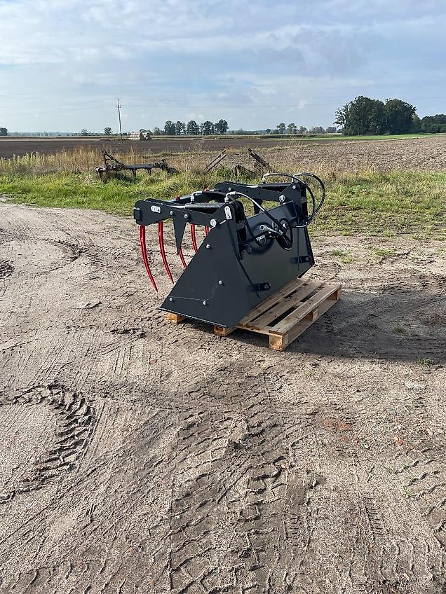 1986 Silageschaufel Greifschaufel Krokodilschaufel 1,20m - Weidemann Crocodil bucket
