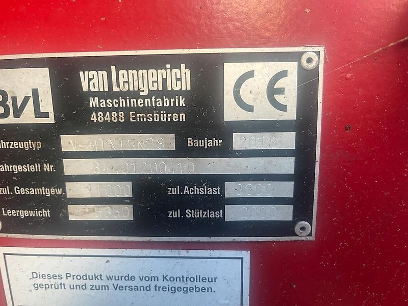 Futtermischwagen BVL V-MiX 15N2S