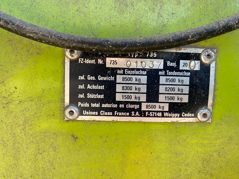 Claas Quadrant 2200 Rotofeed Baler