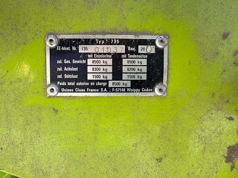 Claas Quadrant 2200 Rotofeed Baler