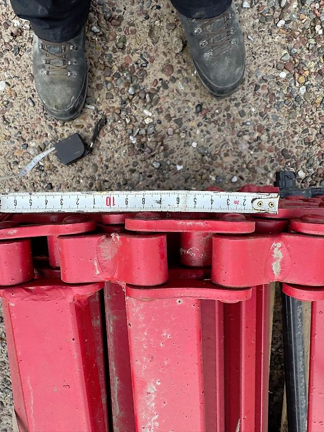 Schuitemaker Transportkette/Kratzboden, Antriebswelle, 9670736, wahrscheinlich für Feedo