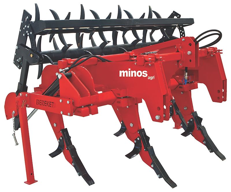 Minos Agri Untergrundlockerer mit Drehrechen GB 5