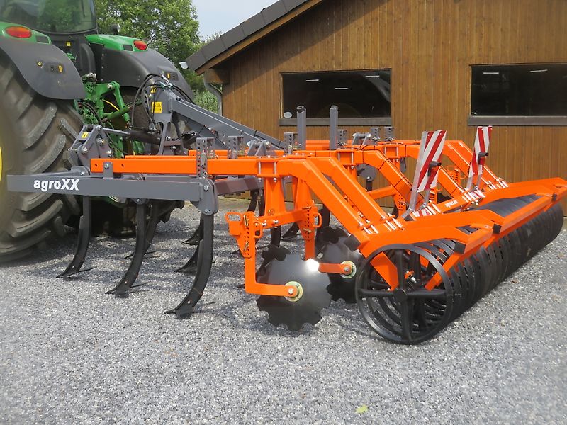 AgroXX TRIPLE-X 4.0-13 ZINKEN MULCHGRUBBER PREMIUM MIT DACHRINGWALZE--