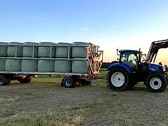 MD CM Ballenwagen T 608/2L mit hydraulischer Ladungssicherung