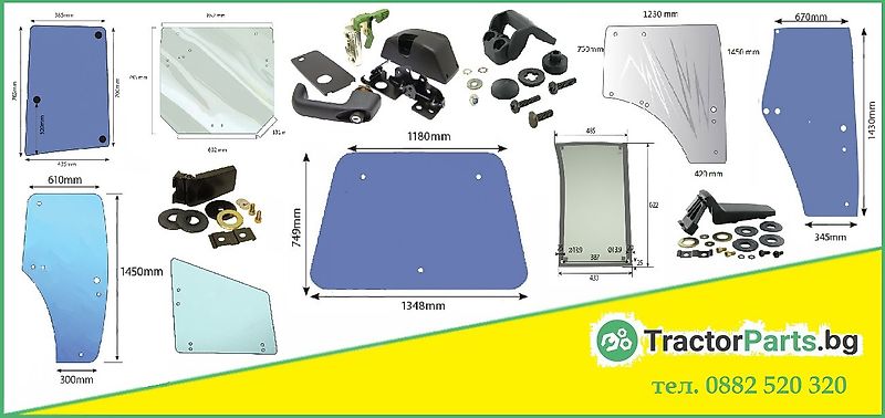 John Deere Mudguard Bracket (used) - John Deere 40, 50, 55, 5000, 6000, 6J, 6R series