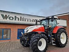 Steyr STEYR Absolut 6185 CVT  NEUMASCHINE  pneumatische Kabinenfederung