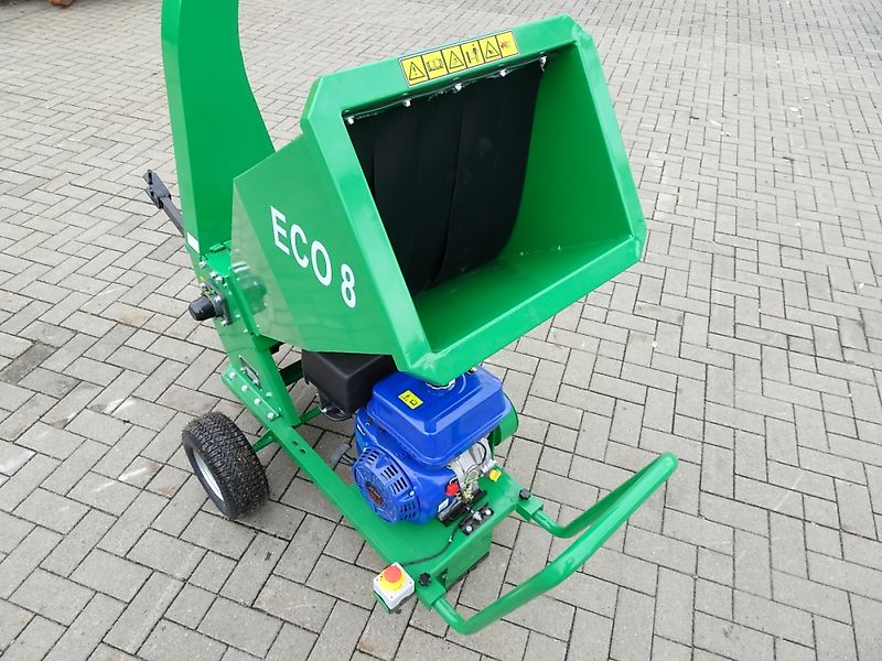 VEMAC Geo Eco8 Holzhäcksler Häcksler Schredder 15PS Benzin Motor Neu