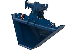 DM-Handel GmbH Hydraulischer Trapezlöffel 3,5-6t✅ Trapezschaufel ⭐️ Baggerschaufel Schaufel Bagger Tieflöffel Minibagger MS01 MS03 Löffel Grabenlöffel Grabenschaufel Baggerlöffel Grabenlöffel FK Machinery hydraulisch