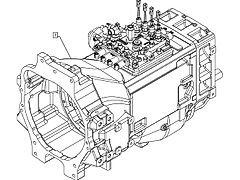 New Holland T6010 Regen przekladnia 90504828R (Części zamienne)