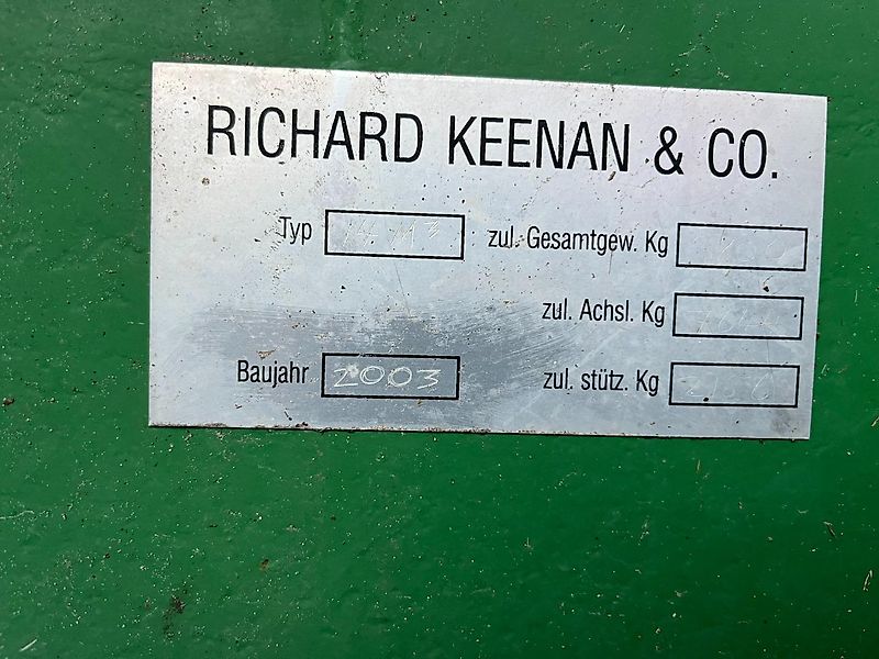 Keenan Klassik 140 Futtermischwagen 14 m³