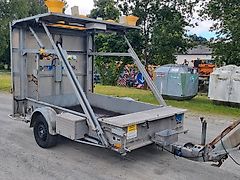 Nissen Absperrtafel 2016 FAT Verkehrsleittafel Verkehrsleitanhänger Verkehrssicherungsanhänger Leitanhänger Leittafel Baustellenabsicherung