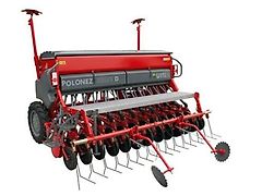 Unia Mech. Sämaschine 3,00 m - Scheibenschare - Unia POLONEZ 550 PREMI