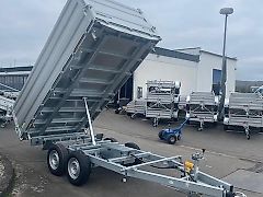 Unsinn Dreiseitenkipper UDK 3617-35-14 ELEKTRO Pumpless ALU-AUFSATZ 366x175cm 3,5t