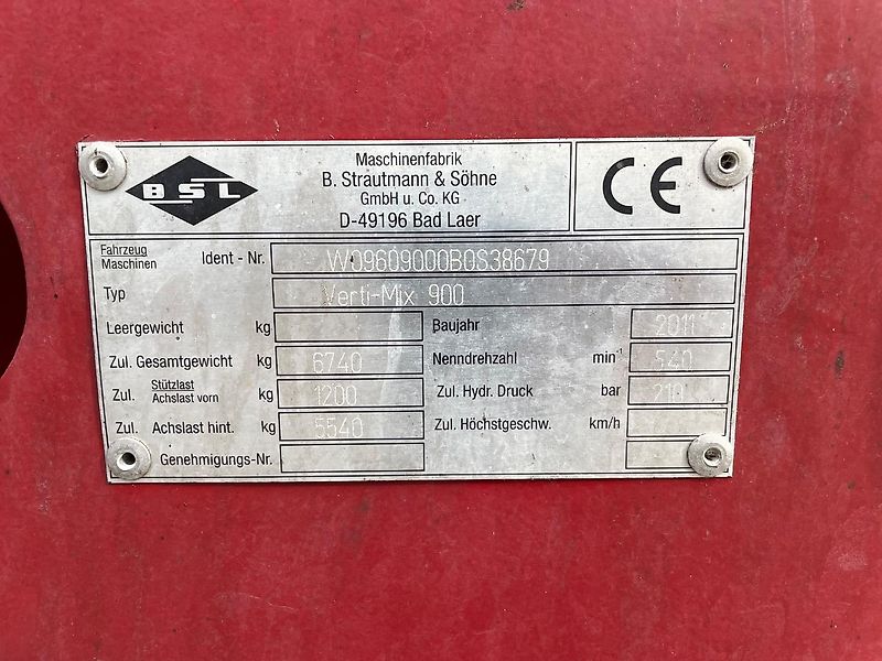 Strautmann Verti Mix 900