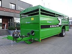 Pronar Viehtransportanhänger Kurier TO 46 H, 11 to, hydr. absenkbar, NEU