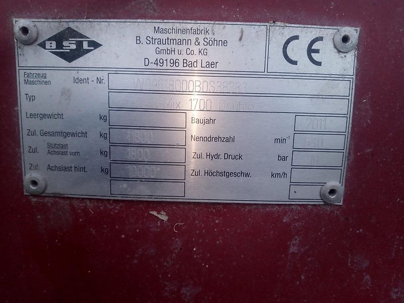 Strautmann Ventimix 1700 Double