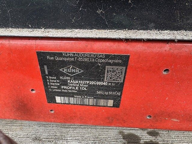 Kuhn Profile 15.1DL