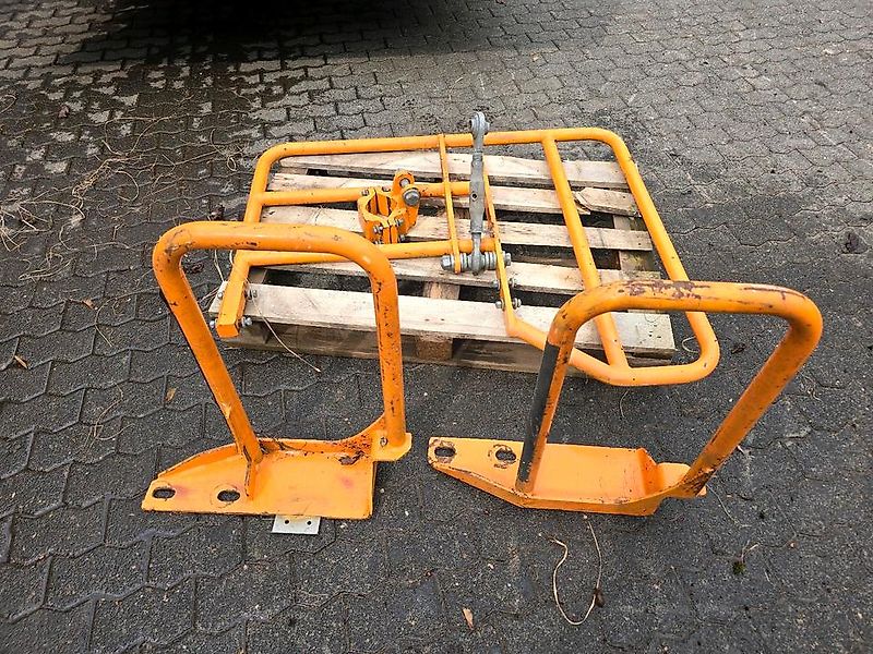 mulag Seitenanfahrschutz Lampenbügel für Unimog U 300 400 500 UGE UGN 405/12 405/10 Böschungsmäher Böschungsmulcher MHU 800 ME 700 Stoßstange Lampenschutzbügel