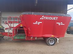 Trioliet Solomix 2-1500 mit Aufsatz auf 17 m³/Mischwagen