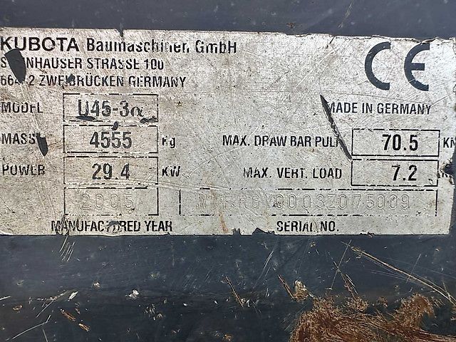 Kubota U45 - 3