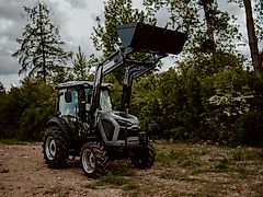 FOTRAK Neu!! FOTRAK 504K Allrad Motor 50 PS Euro 5 Kabine Frontlader Druckluft kein Lovol