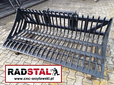 RADSTAL Steinschaufel PREMIUM (Siebschaufel) P-80  2,0m