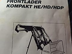 Stoll StOLL HDP Bedienungsanleitung 1335400 P 1145 Frontlader Kompakt HE HD