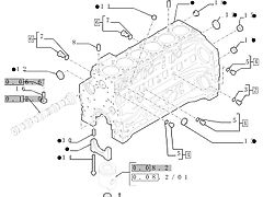New Holland T6010 T6090 T6070 T7230 Blok cylindra 6 cylinders 2831313 (Części zamienne)