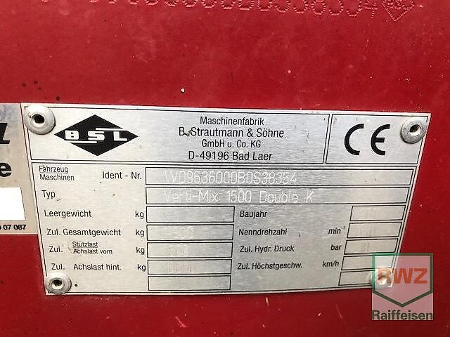 Strautmann Verti-Mix 1500 Doub