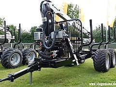 Trejon Rückewagen Trejon MF1202 mit Kran V7800