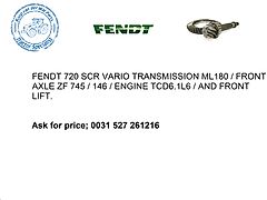 Fendt NIEUW/NEW