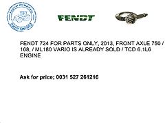 Fendt NIEUW/NEW