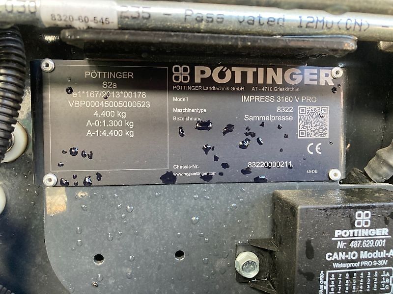 Pöttinger IMPRESS 3160 V PRO
