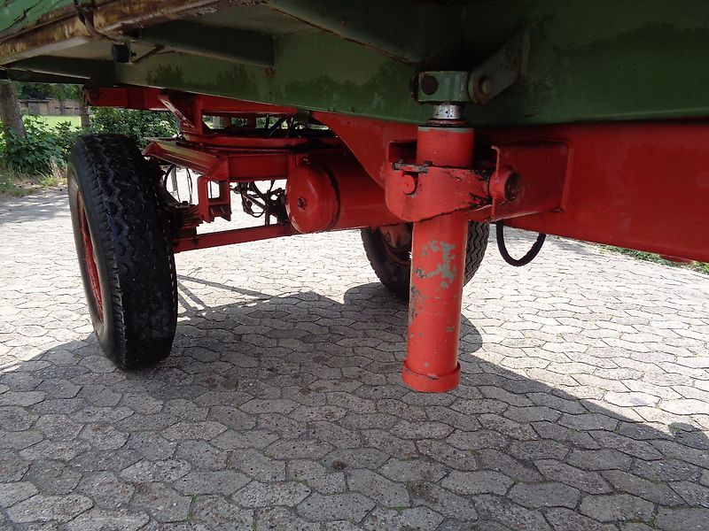 Welger DK 120-2 Typ 3Seitenkipper mit Zusätzliche Bordwände und Dreiecke für Planengestell