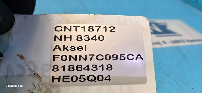 New Holland 8340 (Spare part/Reservedel/Ersatzteil)