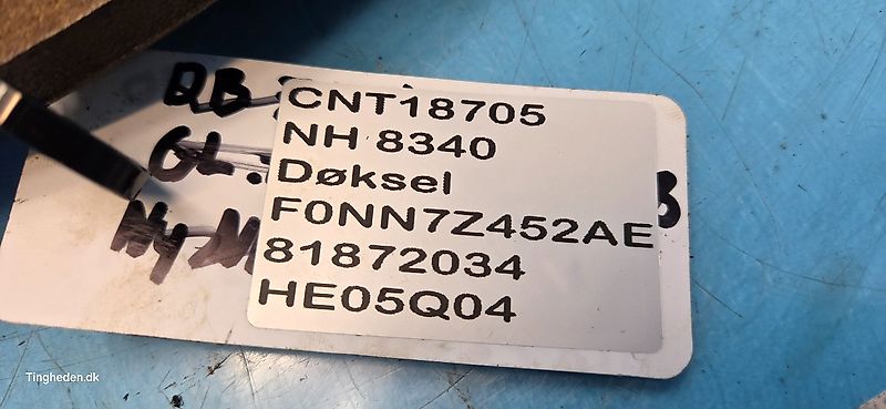 New Holland 8340 (Spare part/Reservedel/Ersatzteil)