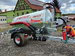 POMOT Güllefaß TYP T507/1 Kapazität 3300l Casic Ausrüstung