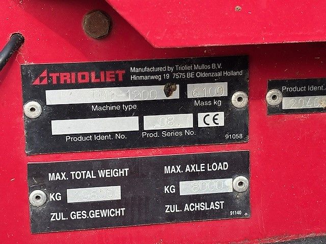 Trioliet Triomix 1-1200