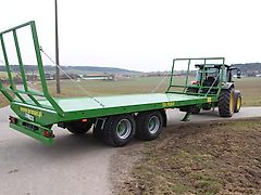 Pronar T 024 M Ballenwagen 12 to Tandemachser