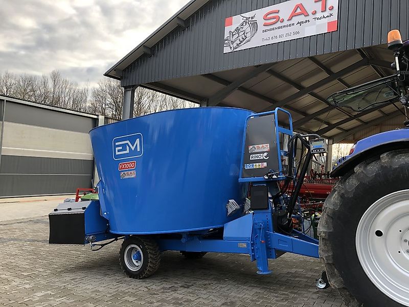 Euromilk Futtermischwagen Rino FX 1000-Vollausstattung