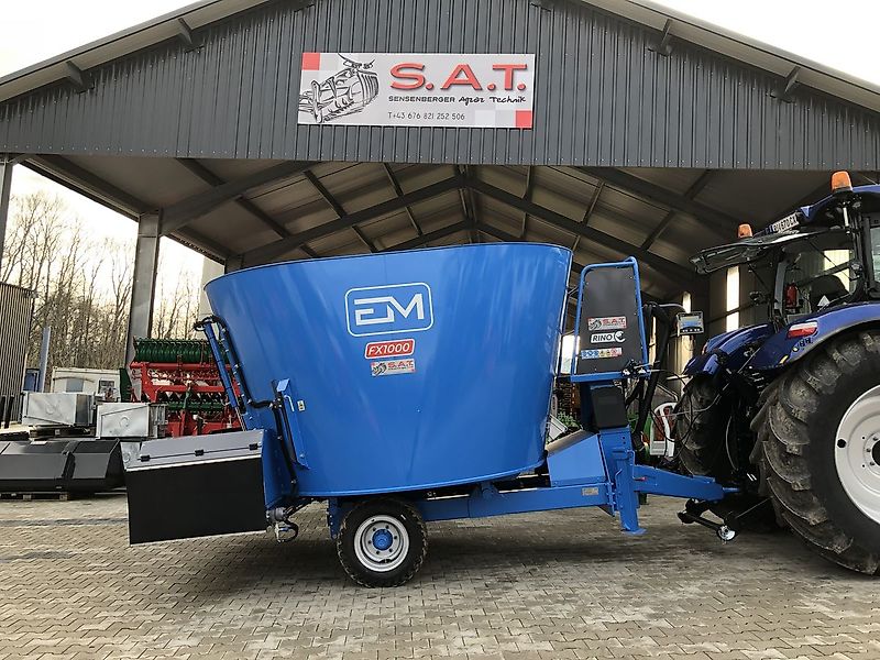 Euromilk Futtermischwagen Rino FX 1000-Vollausstattung