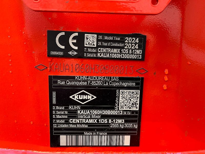 Kuhn Centramix 10.1 DS, stationär,