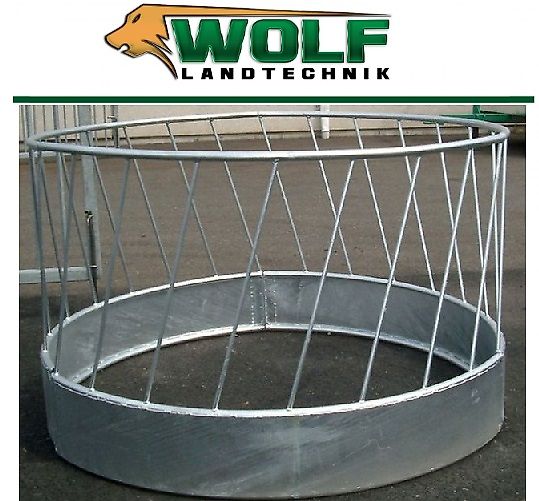 Wolf-Landtechnik GmbH Futterraufe | Schrägfressgitter 24 Fressplätze
