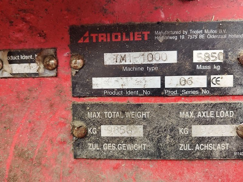 Trioliet TRIOMIX 1, 1000