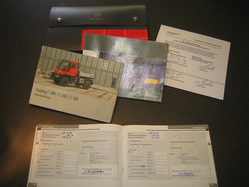 Mercedes-Benz U 400 Bluetec 5, 175kW/238PS, Hydrostat und Wechsellenkung, Getriebe u. Kupplung neu