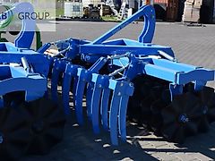 INTER-TECH agregat przedni talerzowy 3m z włóką