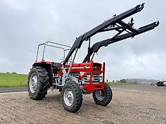 Massey Ferguson 158 mit Servo Lenkung und Frontlader