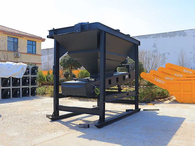 VGT Doseerbak met transportband