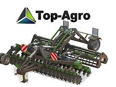 Awemak TOP-AGRO NEU Schwere Scheibenegge – TITAN BTA ab 4,0 bis 6,0m